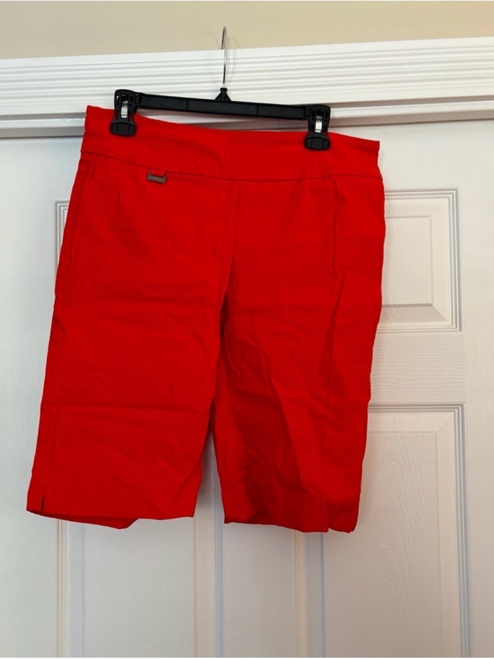Peck & Peck Bright Red Bermuda Shorts